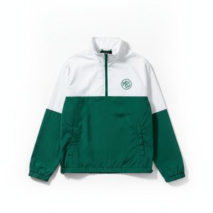 Custom Wholesale Lightweight Waterproof Outdoor Men's Women's Windbreaker Jacket Half Zip Color <b>Block</b> Sports Pullover Coat - Product Image 1