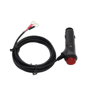 ปลั๊กอะแดปเตอร์ที่จุดบุหรี่รถยนต์12V 24V พร้อมฟิวส์3A สำหรับแหล่งจ่ายไฟของอุปกรณ์ยานยนต์ - Product Image 3