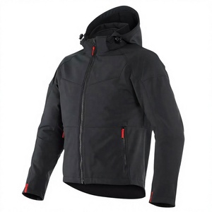 Comfort Fit Winter Printed Motorcycle Hoodie with Reinforced Armor Quick Dry Polyester/Cotton for Daily Commute and Road Safety - Product Image 3