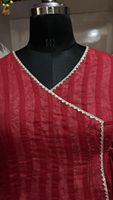 Gaun pesta musim panas wanita berbahan katun warna merah marun, model wrap panjang bergaya boho etnik tradisional India, rajutan tangan, nyaman dan bernapas.