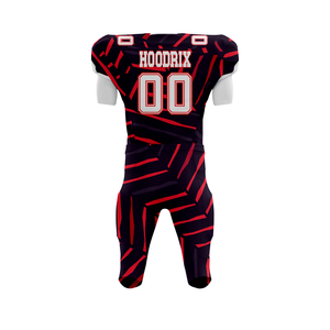 Custom High-Quality Sublimation Football Uniform Breathable Polyester Football Jersey and <b>Padded</b> Pants Set for Youth and Adult - Product Image 4