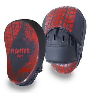 Boxing Focus Pads Top Demand Seller Punch Mitts Kickboxing Training Hook And Jab Pad Synthetic Leather Export Quality - Product Image 4