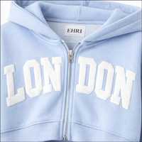 Sudadera con capucha corta de mezcla de algodón para mujer OEM/ODM, 300 gramos, bordado 3D, estilo oversize Y2K, streetwear de invierno, estampado ácido con lentejuelas
