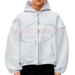 Sudadera con capucha corta de alta calidad, moderna y elegante, en diferentes colores. Sudadera muy recomendada a precio de mayoreo. - Product Image 4