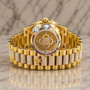 Factory Direct Full Moissanite Diamond Watch Men Luxury VVS Stone <b>Automatic</b> Wristwatch - Product Image 3