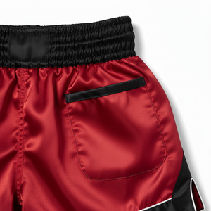 Boxing training <b>shorts</b> high-performance adult wide-leg cut <b>grappling</b> <b>shorts</b> reinforced stitching stretch panel male fighters - Product Image 4
