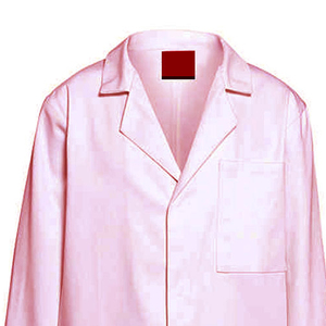 Fashionable White Pink Polyester/Cotton Lab Wear Hospital Custom Comfortable Woven <b>Long</b> Sleeves Nurse Medical Lab <b>Coat</b> Women - Product Image 6