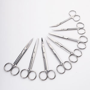 Tijeras Quirúrgicas Profesionales RSI QKQ-09-2/QKQ-09-3 con Certificación CE, Clase II, Tijeras de Operación Rectas y Curvas Reutilizables - Product Image 1