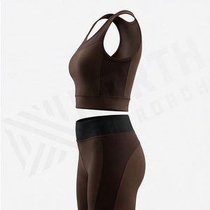 Latest Style <b>Low</b> MOQ Factory Direct Premium High Demanded Ladies Yoga Set Gym Fitness Activewear Sports Apparel Wear - Product Image 3