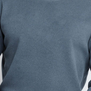 เสื้อสเวตเชิ้ตคอกลม แขนยาว ผ้าฝ้ายฟลีซ แบบยูนิเซ็กซ์ ทรงปกติ บุซับใน ระบายอากาศได้ดี ลายเรียบ สำหรับฤดูหนาว - Product Image 4