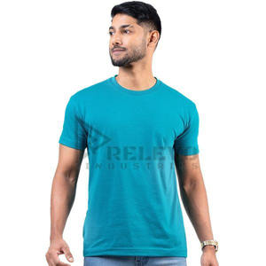 Fabrication de tous types de t-shirts pour hommes à manches longues double couche, 220G, polyester/coton, respirant, séchage rapide, coupe ample - Product Image 4