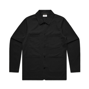 Veste en sergé de coton pour homme, haute qualité, personnalisée, mode décontractée, logo brodé, manches longues, équipement pour ligues professionnelles - Product Image 1