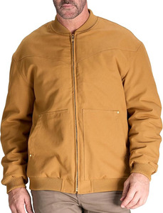 <b>Men's</b> Bomber <b>Jacket</b> Cotton <b>Canvas</b> 2026 Fall Winter Insulated Coat <b>for</b> <b>Men</b> - Product Image 2