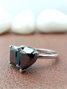 D'VINS JEWELS Bague de Fiançailles et de Mariage Tendance en Or Rose, Forme Poire, Ornementée de Pierres Blanches Certifiées de Couleur D, Taille Brillant - Product Image 3