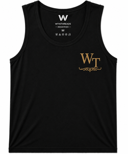 Premium Quality 3D Embroidered Tank Top Custom 100% Cotton Polyester Quick Dry Fabric Workout Gym Apparel Men Women - Product Image 2