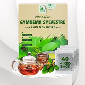 Herbal <b>Tea</b> Premium Blended with Gymnema Sylvestre and Celastrus Hindsii Leaf Supports Natural Blood Sugar Balance - Product Image 1