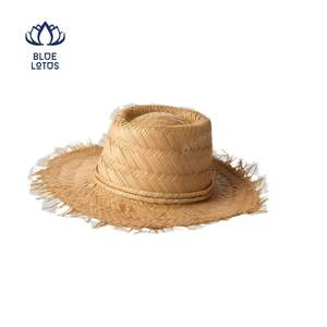 Sombrero de Paja de Primera Calidad 2026, Material Ligero, Mantiene la Cabeza Fresca y Mejora el Look Elegante, Ideal para Viajes y Playa - Product Image 1
