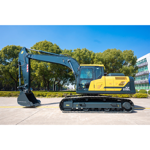 Excavadora de cadenas HX210L amarilla, excavadora hidráulica sobre orugas para construcción y movimiento de tierras - Product Image 1