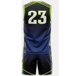 ชุดบาสเก็ตบอลคุณภาพพรีเมียม โพลีเอสเตอร์ 100% แห้งเร็ว ระบายอากาศได้ดี เหมาะสำหรับกิจกรรมกลางแจ้ง สวมใส่สบาย รุ่นใหม่ปี 2026 รับสั่งทำแบบพิมพ์ลายซับลิเมชั่น - Product Image 3