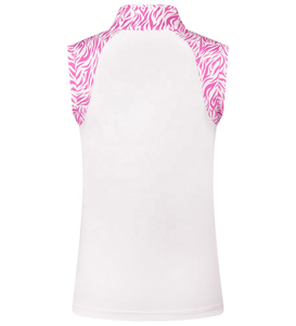 เสื้อโปโลกอล์ฟแขนกุดรุ่นใหม่ Dunning Brigid ระบายอากาศได้ดี น้ำหนักเบา เหมาะสำหรับเล่นกีฬาสำหรับผู้หญิง - Product Image 3