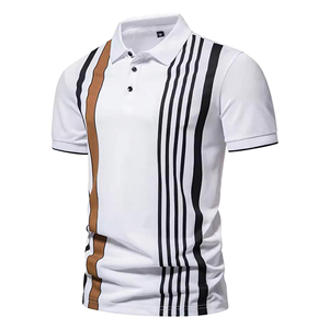 T-shirt personnalisé pour homme en coton biologique, couleur unie, tissu tricoté, séchage rapide, manches courtes, décontracté, à porter au quotidien - Product Image 4