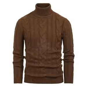 New Stylish Design <b>Low</b> MOQ Women's Wool/Acrylic Sweater Custom Logo Front/Right Sleeve Casual Wholesale - Product Image 2