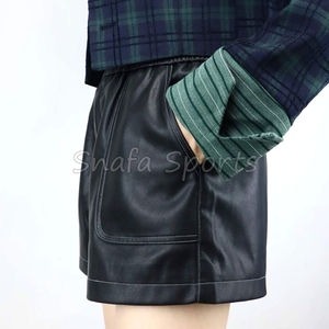 Shorts de Mujer, Modernos y Elegantes, de Cuero, Descubre la Combinación Perfecta para Cada Ocasión, Precio Razonable - Product Image 4