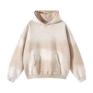 เสื้อฮู้ดดี้ผ้าฝ้ายย้อมสีแบบแอซิดวอช ระบายอากาศได้ดี ดีไซน์สวยที่สุด รับผลิตแบบ OEM สำหรับผู้ชาย มีทุกสีและทุกขนาด - Product Image 1