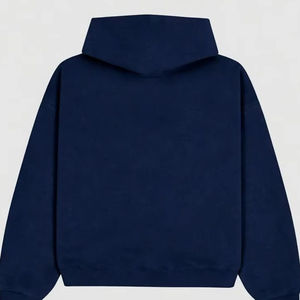 บริการรับผลิตเสื้อฮู้ดดี้แบบ OEM ODM สำหรับผู้ชายและผู้หญิง เสื้อผ้าฝ้ายขนแกะ สปอร์ต สตรีทแวร์ สั่งทำจำนวนมาก โลโก้เรืองแสงในที่มืด - Product Image 3