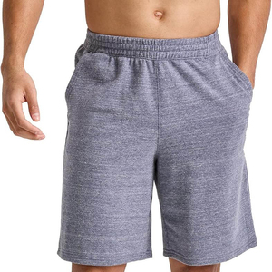 Pantalones Cortos Deportivos Transpirables de Mezcla de Algodón para Hombre, con Cintura Elástica y Bolsillos, Ligeros para Correr - Product Image 1