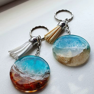 Premium Resin Zinc Alloy Fashion Handmade Lightweight Waterproof <b>Customized</b> <b>Keychain</b> Offset Printing Stylish Gift Accessory - Product Image 1
