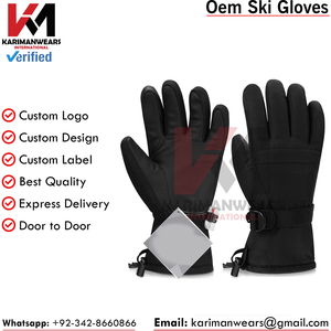 Guantes de nieve profesionales con aislamiento térmico, impermeables, transpirables y de ajuste cómodo - Product Image 2