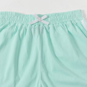 Pantalones Cortos de Mujer Elásticos Retro a Rayas de Popelina, Nueva Moda Primavera-Verano 2026, Alta Calidad de Fábrica, Venta Caliente - Product Image 2