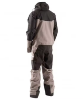 Ensemble de combinaison de ski unisexe chauffante et écologique, respirant, imperméable, coupe-vent, chaud, avec fermeture éclair