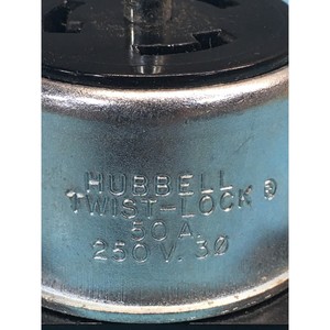 3 Hubbell HBL CS8369 50A 250V 3 Phases Twist-Lock - Équipements et Pièces Semi-conductrices d'Occasion Mondialement Renommés et Fiables - Product Image 5