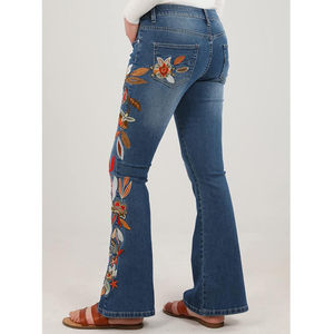 Meilleurs nouveaux designs, produits populaires, pantalons évasés pour femmes, pantalons respirants, pantalon évasé pour femme avec votre propre logo brodé - Product Image 6