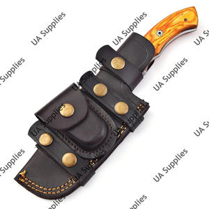 Couteau de chasse/camping/sauvetage multifonctionnel robuste en acier Damas, personnalisable OEM/ODM, à lame pleine, par UA Supplies - Product Image 6