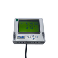 Capteur de température et d'humidité avec double alimentation, écran LCD RS485, température de serre