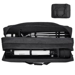 Custodia per Telescopio Grande 41 con Scomparti Multipli, Divisorio Staccabile e Fibbie Fisse, Borsa e Custodia Antiurto per Strumenti - Product Image 1