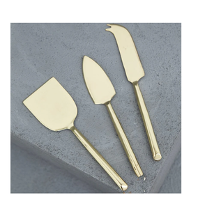 Ensemble de fromage en laiton élégant, couverts à fromage polis miroir, artisanat de haute qualité, ensembles à fromage à prix abordable - Product Image 5