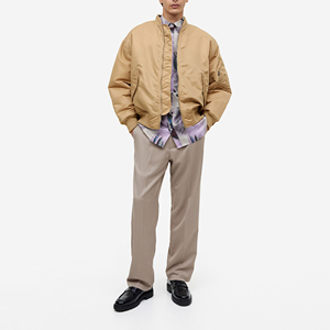 2026 Autumn <b>Men's</b> Casual Fashion Windbreaker Bomber Puffer <b>Jacket</b>, <b>Winter</b> <b>Jacket</b> <b>Waterproof</b> With Best Design Bomber <b>Jacket</b> <b>Man</b> - Product Image 2