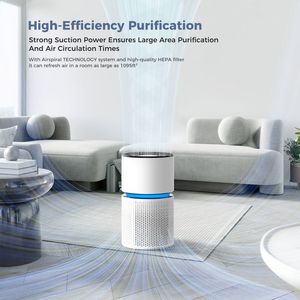 Purificatore d'Aria per Casa e Grandi Ambienti fino a 100 m², Filtro HEPA, Impressionante Capacità di Filtrazione, Rimuove Polvere e Peli di Animali, Certificato RoHS - Product Image 3