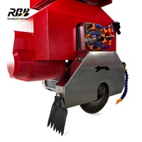 Sierra de puente automática personalizada de 15kW de alta precisión CNC para pulido, fresado y rectificado de piedra, mármol y granito, 5+1 cabezales