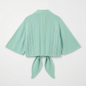 Latest Design High Quality <b>Women's</b> Acrylic Knit Striped Pattern Cardigan Winter Cape Shawl <b>Poncho</b> Traditional Scarves Shawls <b>for</b> - Product Image 6