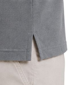 Polo Gris para Hombre, Manga Corta, Tela de Algodón Piqué, Diseño Liso Informal, Cuello Camisero, Polo Clásico Personalizado de Verano - Product Image 6