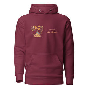 Sudadera con Capucha de Algodón Premium con Diseño Impreso en la Parte Delantera, Ilustración de Invierno, Tipografía Elegante, Secado Rápido, Unisex - Product Image 1
