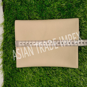 Minimalist Leather <b>Pouch</b> Bag Careem Color Envelope Clutch Premium Cowhide Sleeve Case Magnetic Button Closure Handcrafted Luxury - Product Image 5