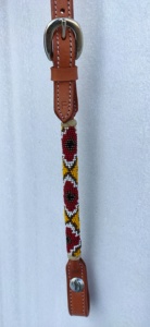 Brida Anatómica de Estilo Occidental con Cristales Negros, Talla Cob, de Cuero Genuino, PVC y Nylon para Caballos Ingleses, de Exportador Indio - Product Image 3