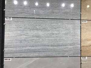 กระเบื้องพื้นหินแกรนิตสีขาวพอร์ซเลนกระเบื้องเคลือบเงาภายในโรงแรมส่งออกขนาด600x600มม. เนื้อหินห้อง - Product Image 6