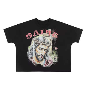 Camisetas de Hombre al por Mayor, de Alta Calidad, con Serigrafía, Manga Corta, 100% Algodón, Transpirables, Antiarrugas, de Secado Rápido - Product Image 6
